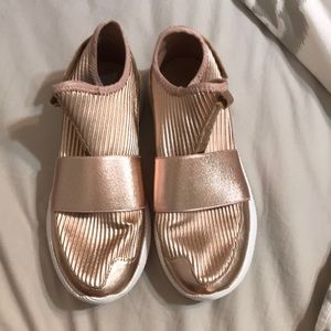 rose gold sneakers